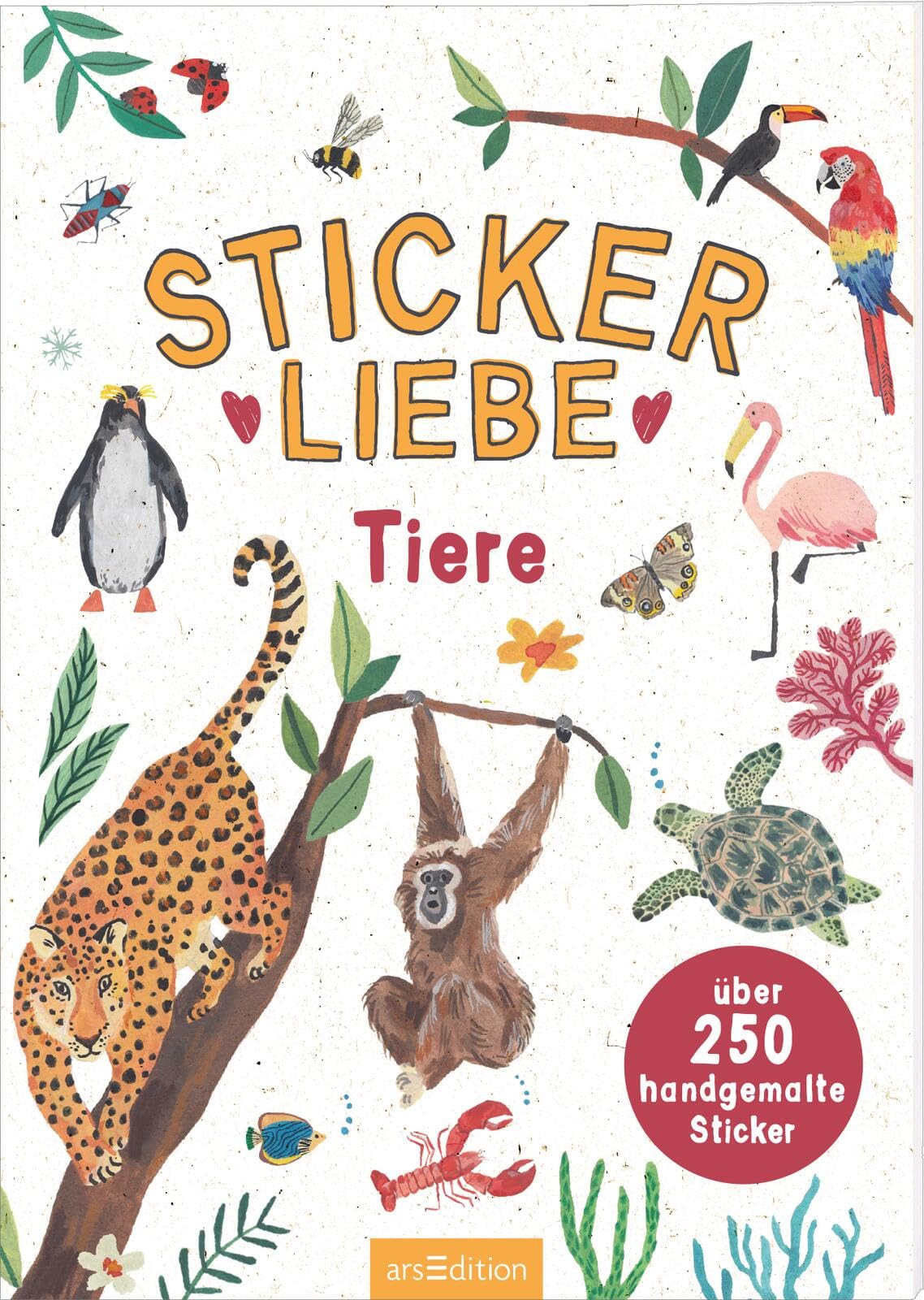 Stickers animaux Stickerliebe album de gommettes à offrir pour anniversaire et Noël