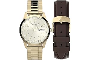 Timex Gold: Men's South Street Sport 36mm Watch Box Set – A Timeless Accessory