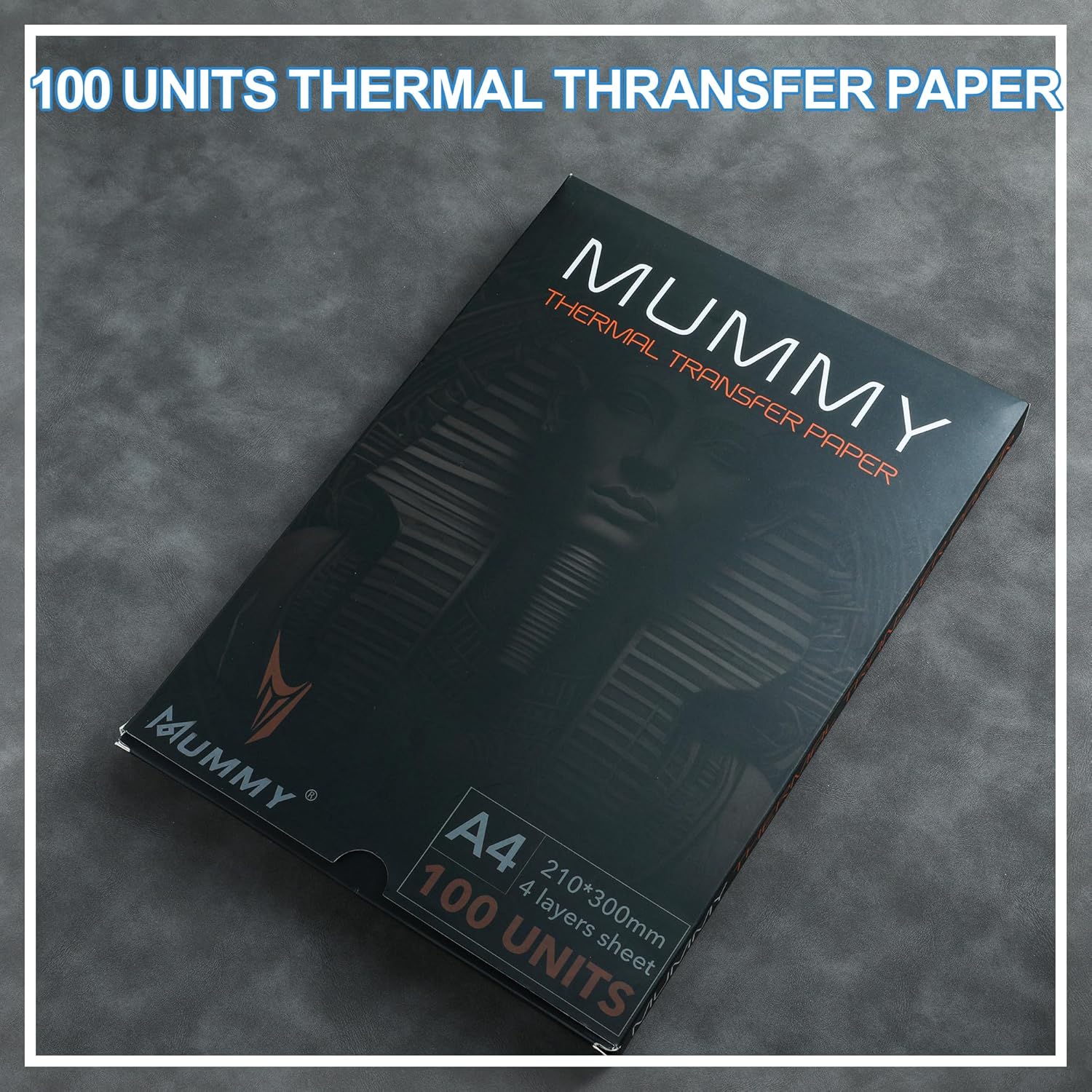 Mummy 100 Sheets Tattoo Transfer Paper A4 Size Premium Thermal Copier Template Paper 4-Layer for Beginners and Artist Tattoo Supplies