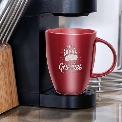 Vista 416 de Rico Industries NCAA - Taza de cerámica con grabado láser, 18 onzas, café y té