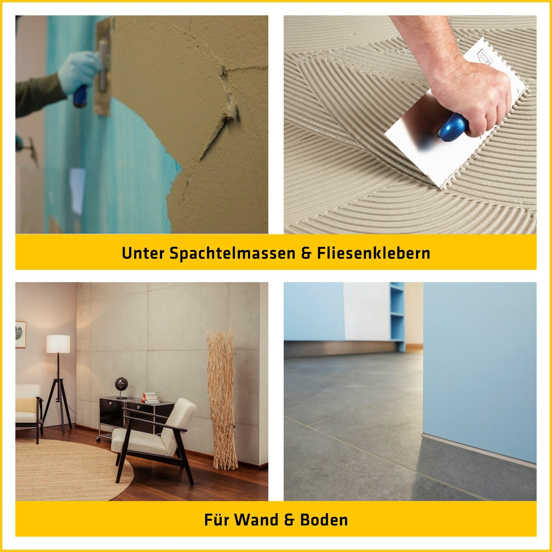 SIKA - Haftgrund Wand & Boden - Sikafloor-02 Primer - 5kg | Vor Ausgleichs- und Spachtelmassen - Verbessert Haftung - Einfache Anwendung