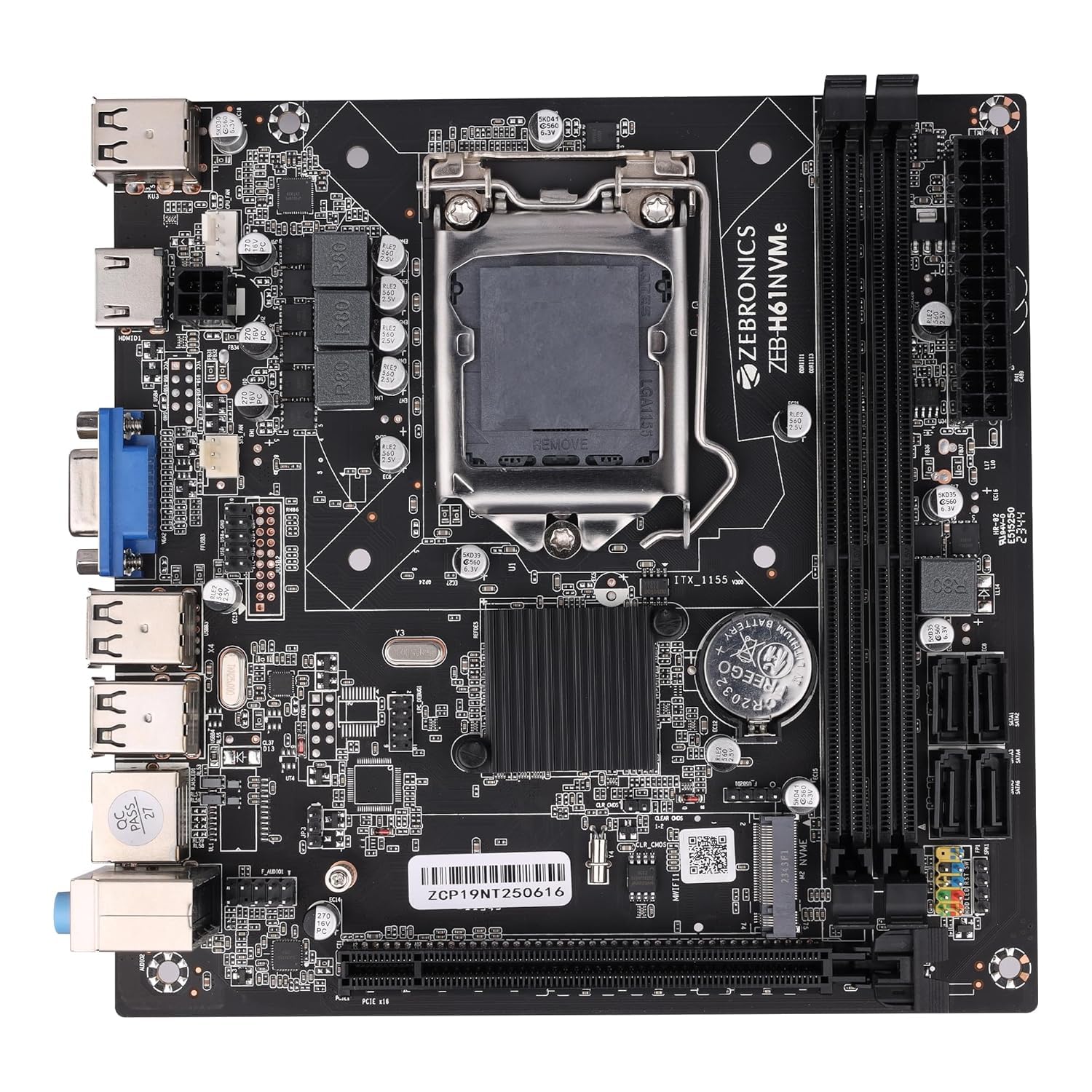 H61 Micro ATX Desktop Motherboard with LGA 1155 Socket DDR3-picture-11