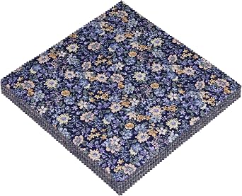 Nodsaw 42Pcs 10-inch Layer Cake Fabric, Vintage Floral Paisley Print 10x10 Cotton Fabric Squares, Layer Cakes 10 inch Squares for Quilting, Sewing, Home Decor, Bags, and Crafts