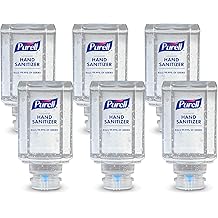 Purell Advanced Hand Sanitizer Gel ES1 Push-Style Hand Sanitizer Dispenser, 450 mL refill bottle (Pack of 6) &ndash; 4450-06