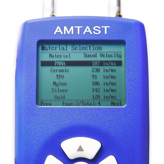 Calibrador Digital Ultrasónico AMA006E 0.8-350mm miniatura 7