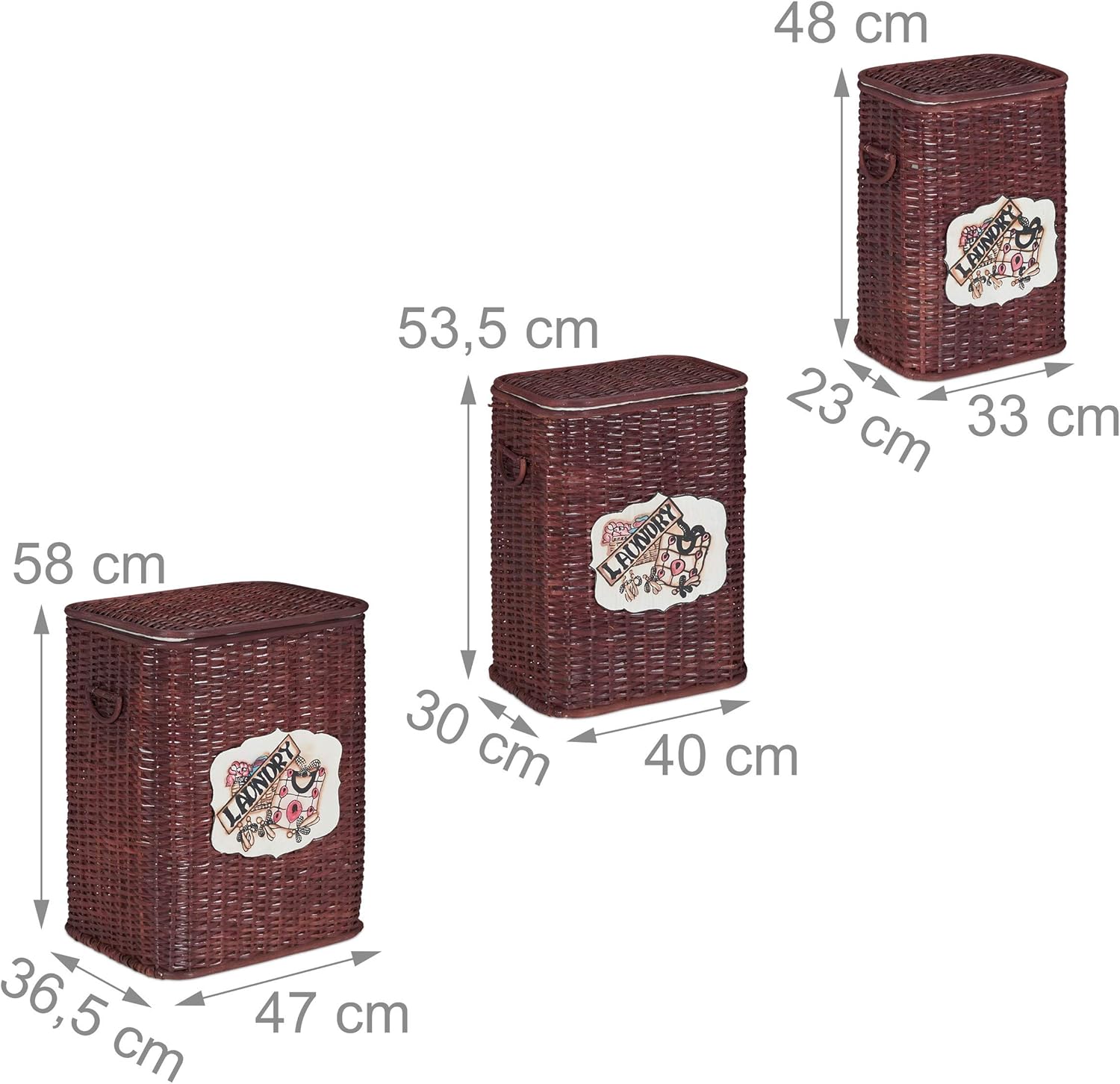 Hottest Sale Relaxdays Storage Basket Set, Lidded, Handmade, Vintage Design, Toy Bix, Laundry, Rattan, Various Sizes & Colours, Pack of 1, Red-Brown Hot Deals Relaxdays Storage Basket Set, Lidded, Handmade, Vintage Design, Toy Bix, Laundry, Rattan, Various Sizes & Colours, Pack of 1, Red-Brown