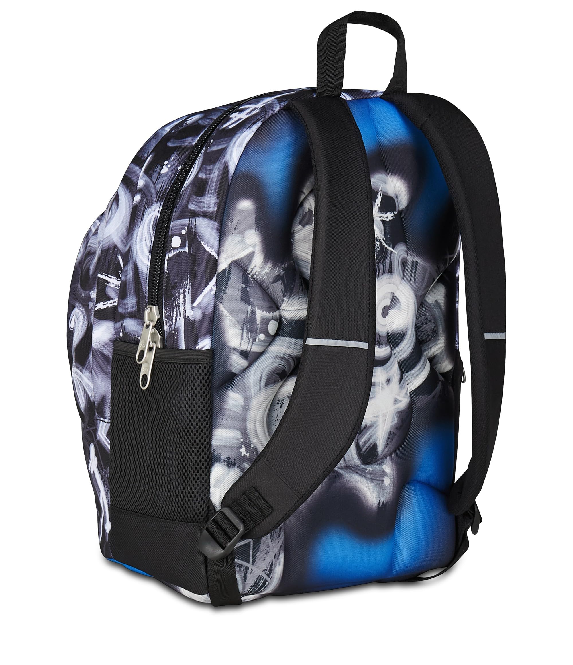 Seven Zaino Scuola Media Ragazzo, Scuola Elementare, Dual, Scomparto PC, Tasca Borraccia, grigio azzurro