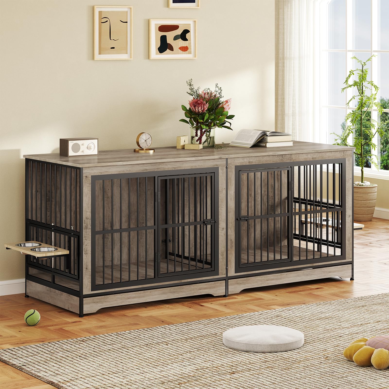 Rovibek Double Dog Crate