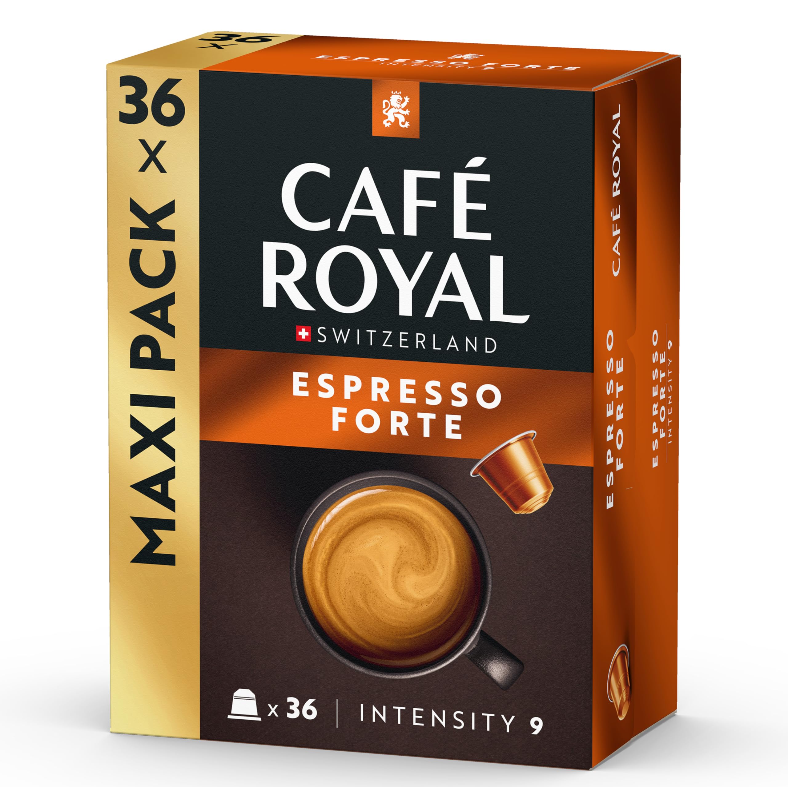 Café Royal Espresso Forte 36 Kapsułki z Kawą