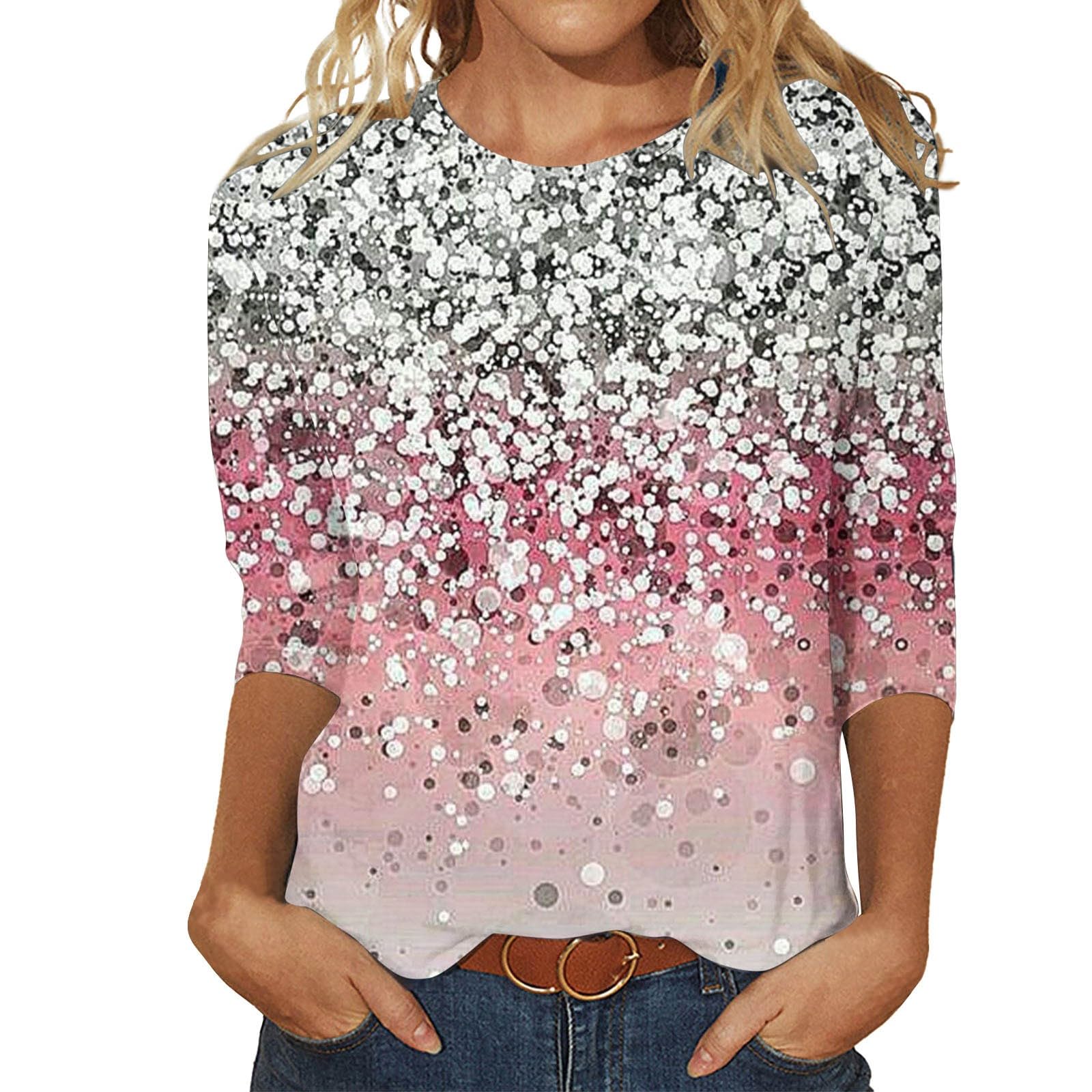 Lila Sonnenblumen-Sweatshirt Für Damen – Bedruckter Pullover Im Oversize-Look