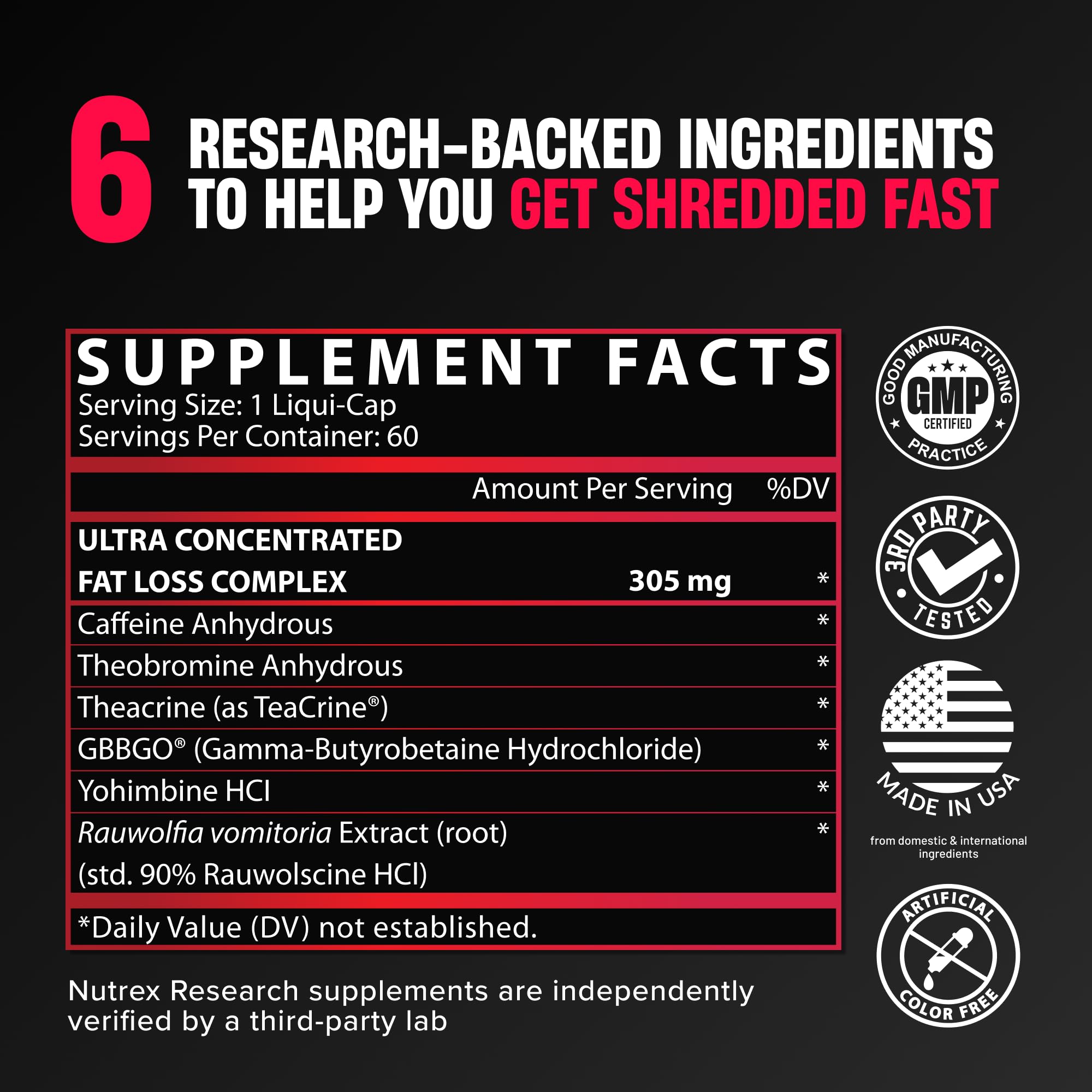 Amazon.com: Nutrex Research Lipo-6 Black Ultra Concentrate