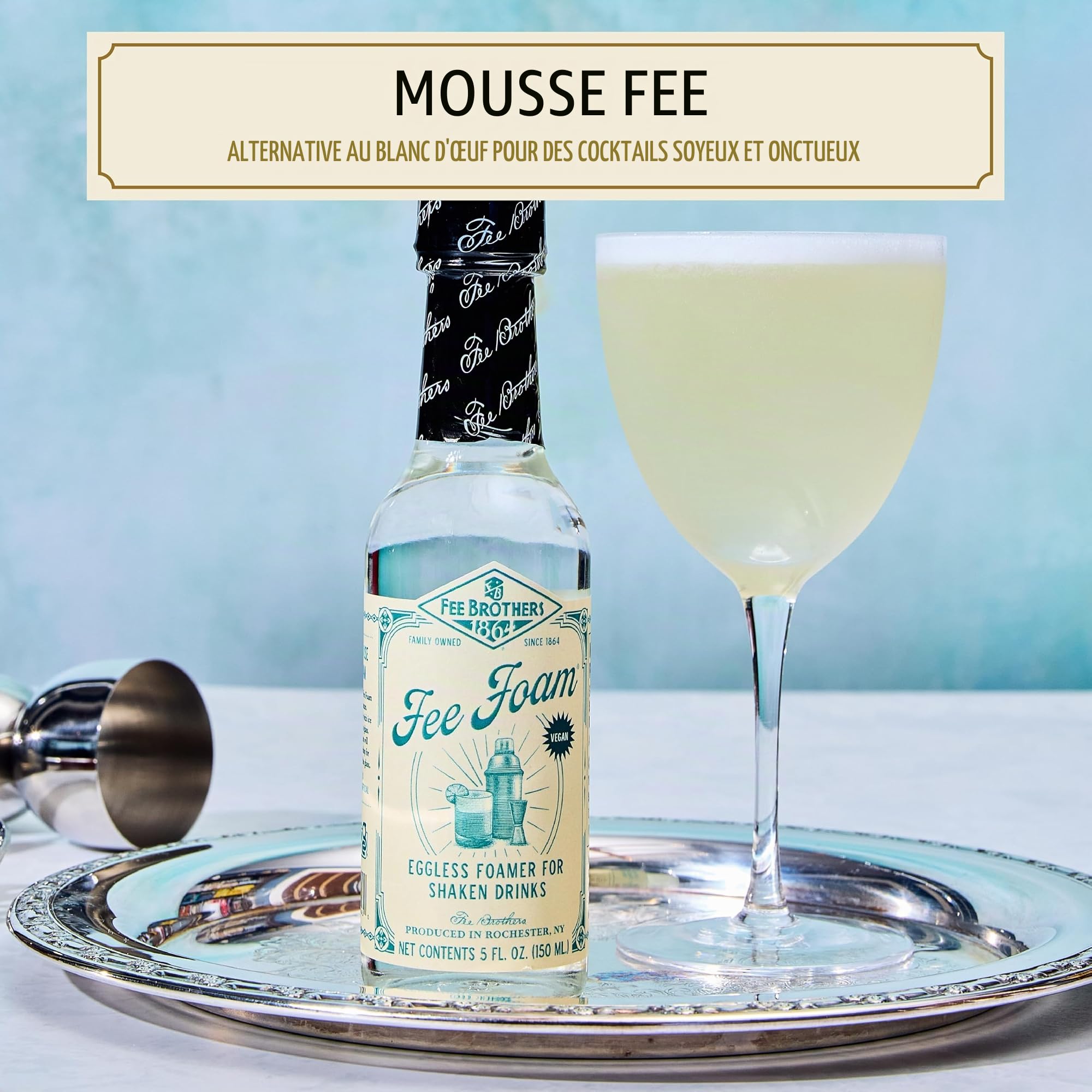 Fee Brothers Fee Foam Bouteille en verre 150 ml