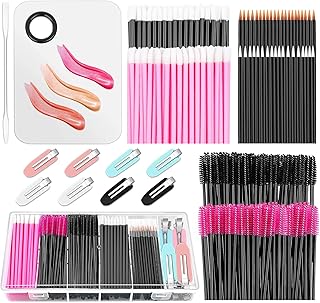 Shynek Makeup Mixing Tray with Disposable Accessories Kit - Mascara Wand...