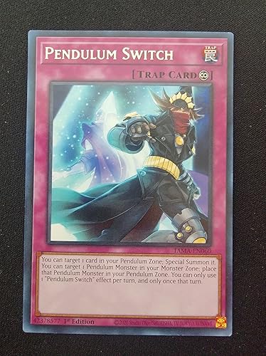 Interruptor de péndulo - TAMA-EN060 - Tactical Masters - Rare - 1ª Edición