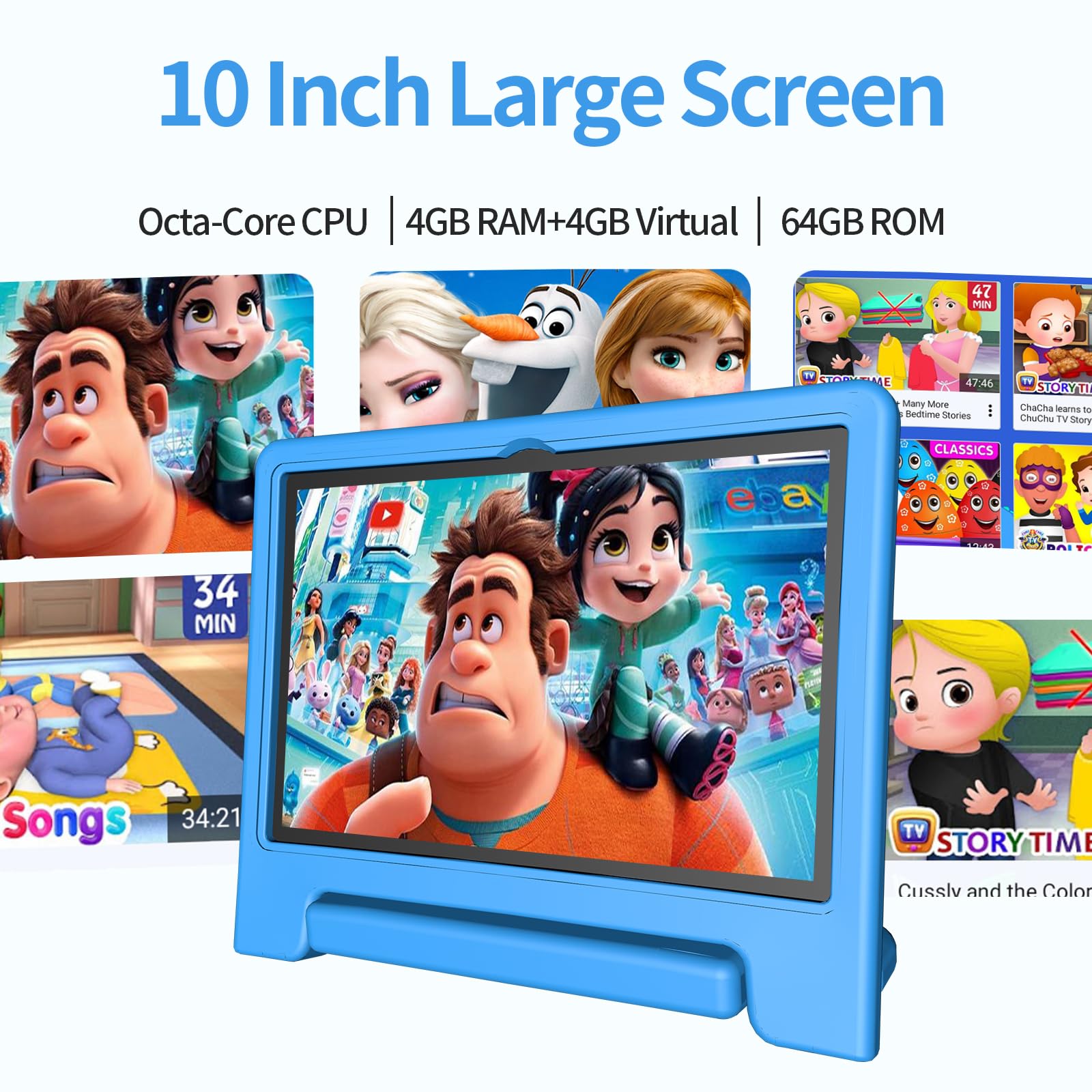 JREN Tablet Android da 10 pollici