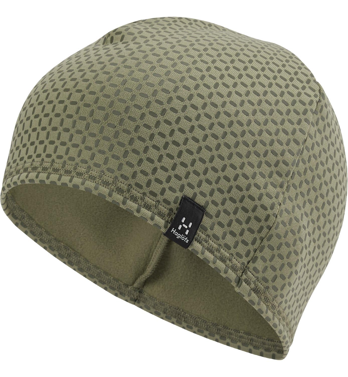 Haglöfs 605138_4WY Fanatic Print Beanie Hat Unisex Thyme Green/Olive Green Size M/L