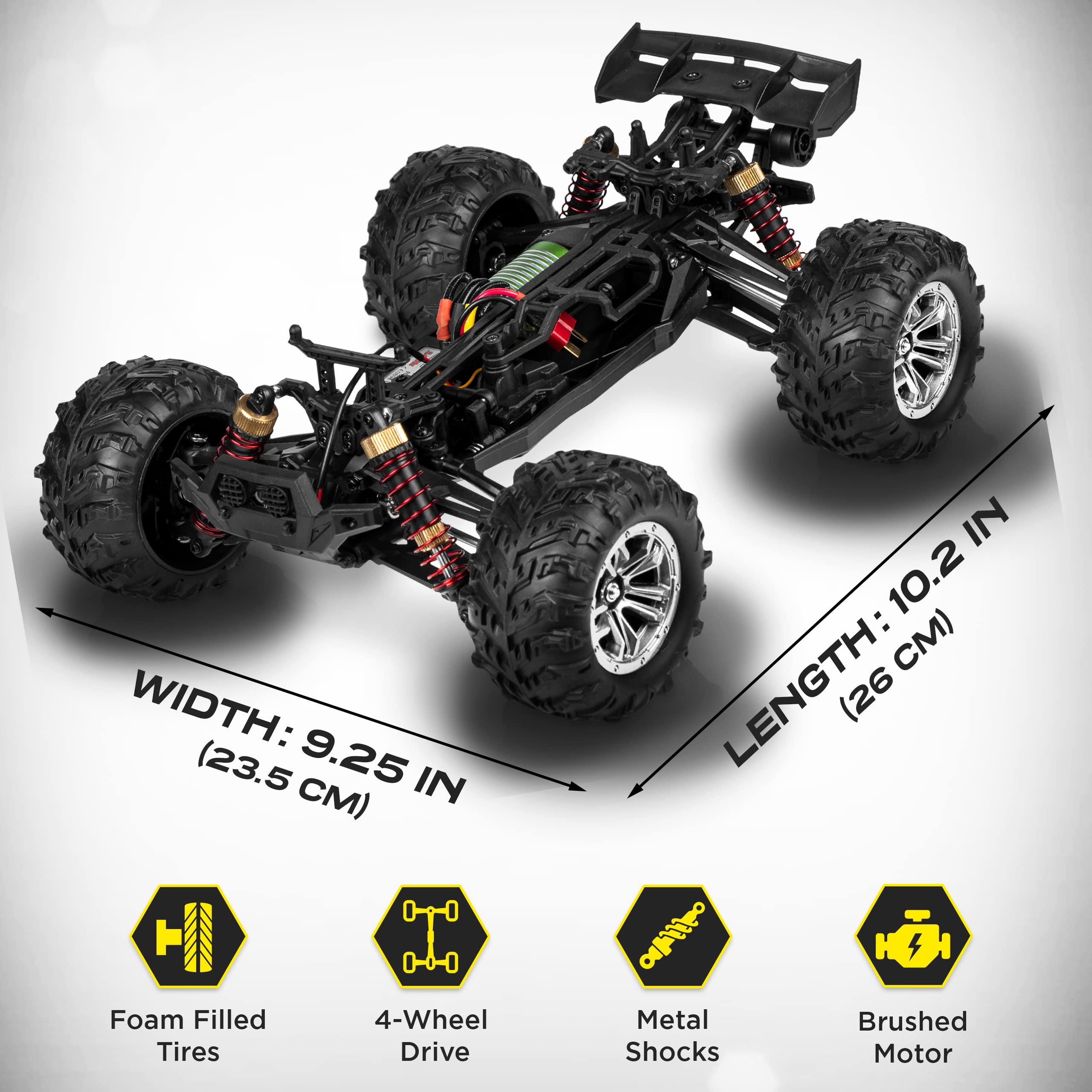 Amazon.com: LAEGENDARY - Autos a control remoto 4x4 Offroad