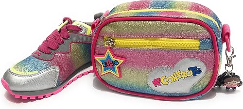 Scarpe Bambino Liu-Jo Sneaker Me Contro Te Wonder 15 + Shoulder Bag Glitter  Z22LJ16 4F1001 : Amazon.it: Scarpe e borse