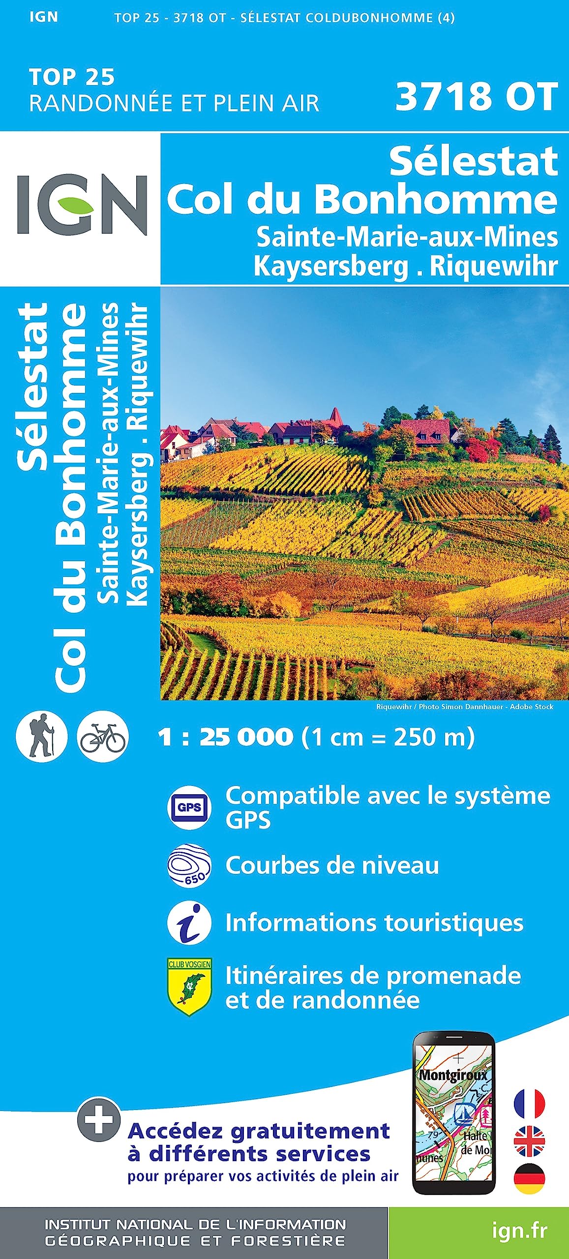 Cap Diffusion Bleu Top 25 - Sã©Lestat/Col Du Bonhomme/Sainte-Marie-Aux-Mines/Kaysersberg Blue