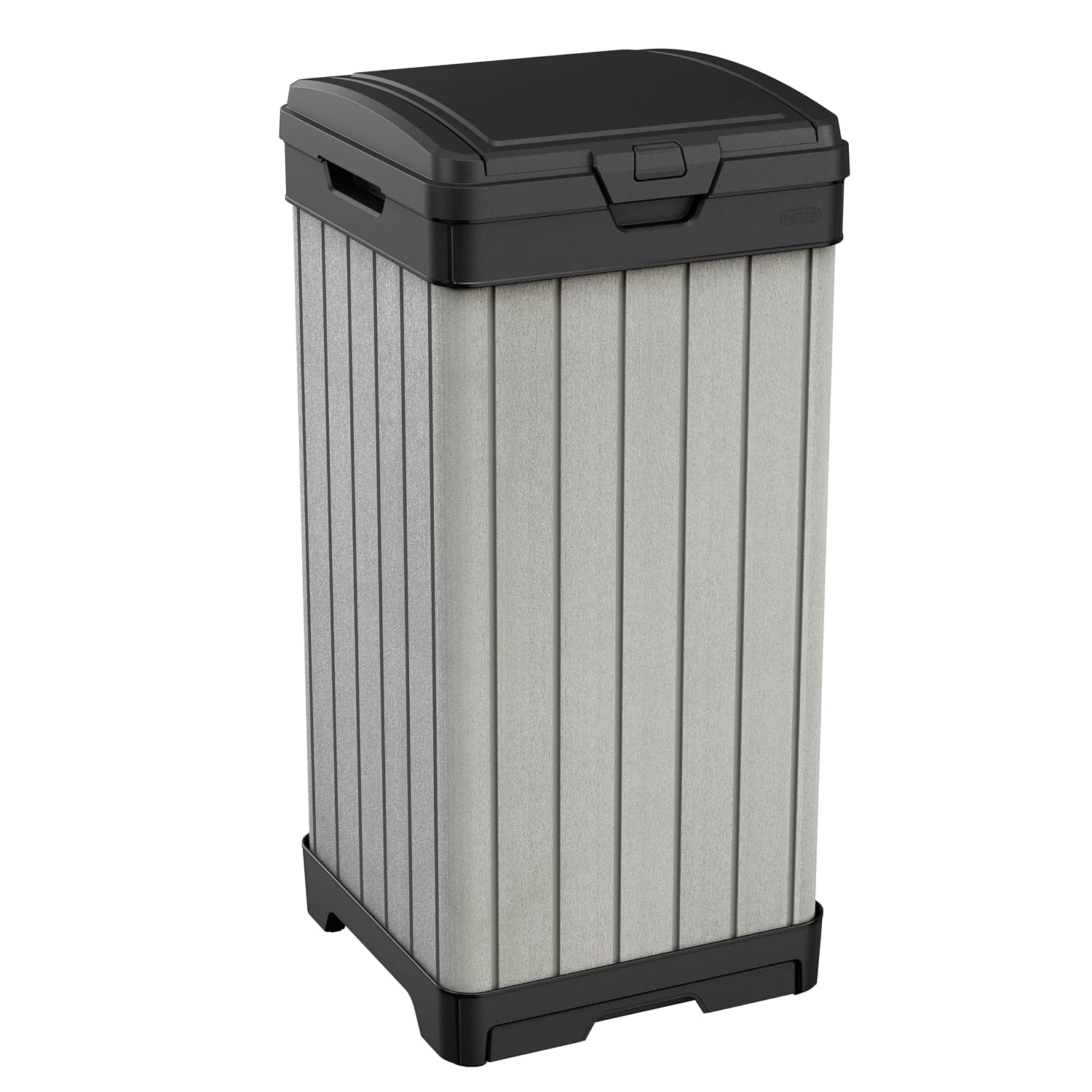 Keter Rockford Waste Bin Optimal for Outdoor Use and