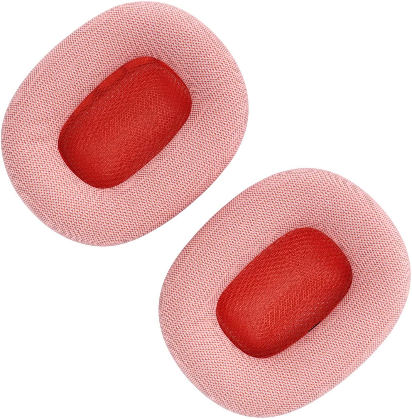 Dioche Headphone Ear Cushions Replacement Soft Memory Foam Protein Leather Earpads Black – Comfortable, Breathable, Magnetic Fit (Pink)