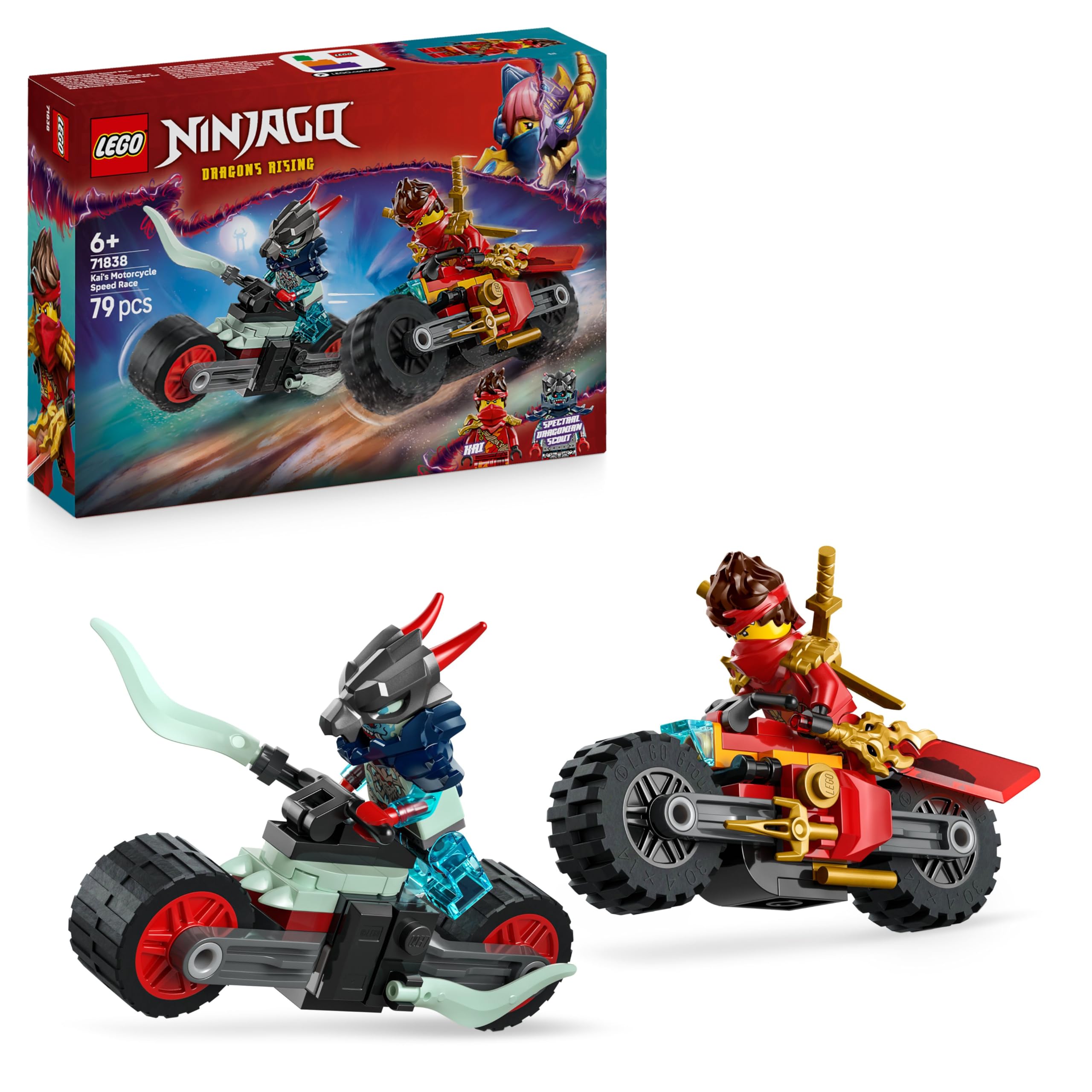 LEGO NINJAGO Kai’s Motorcycle Speed Race Set