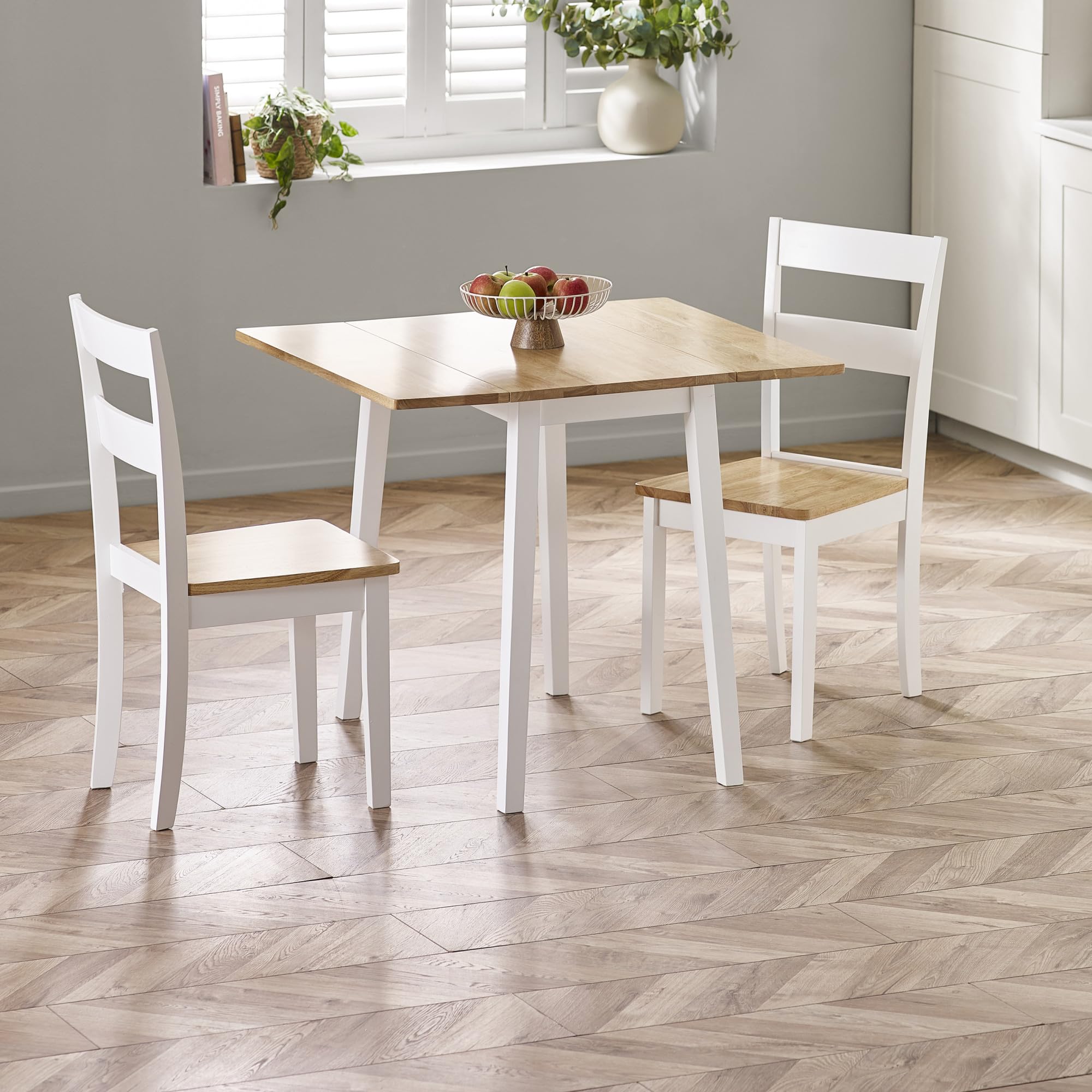 Julian Bowen Linwood Drop Leaf Extending Dining Table