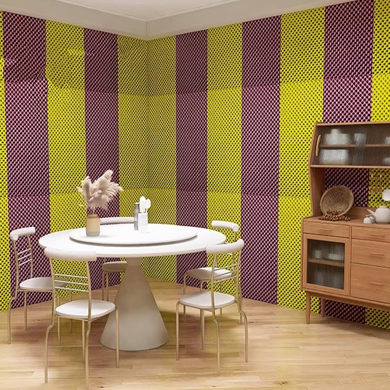 Pannelli fonoassorbenti in schiuma, autoadesivi, insonorizzanti, per studio di registrazione e casa, design piramidale per un migliore assorbimento acustico
