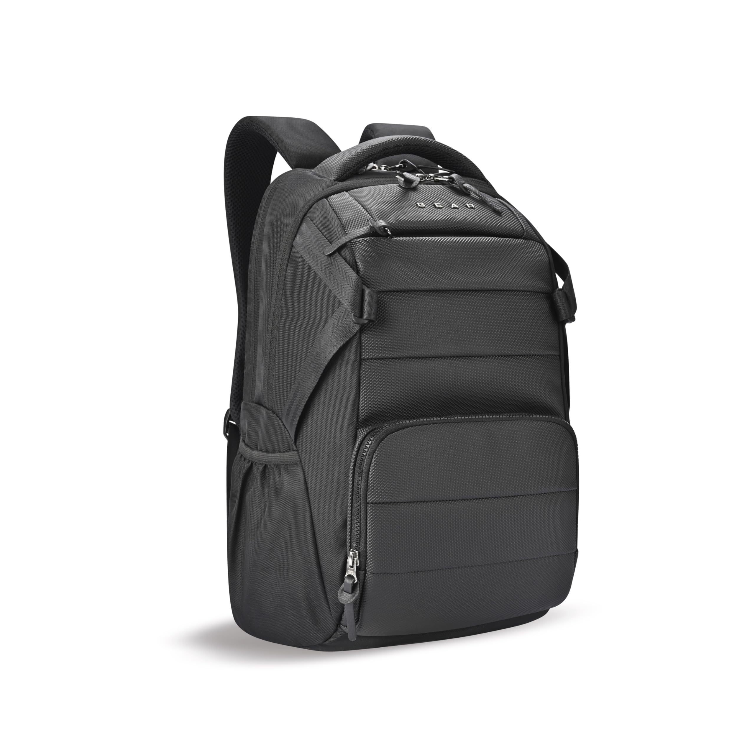 Aspire 3 Faux Leather 17"/26L Medium Water Resistant laptop Backpack/Casual Backpack/Daypack/Travel Backpack/College Bag For Men/Women(Black-Black)-image-14