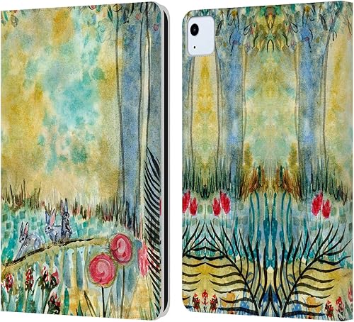 Vista 15 de Head Case Designs Officially Licensed Wyanne Half Light Nature 2 Leather Wallet Case Compatible with Apple iPad Air 2 (2014)