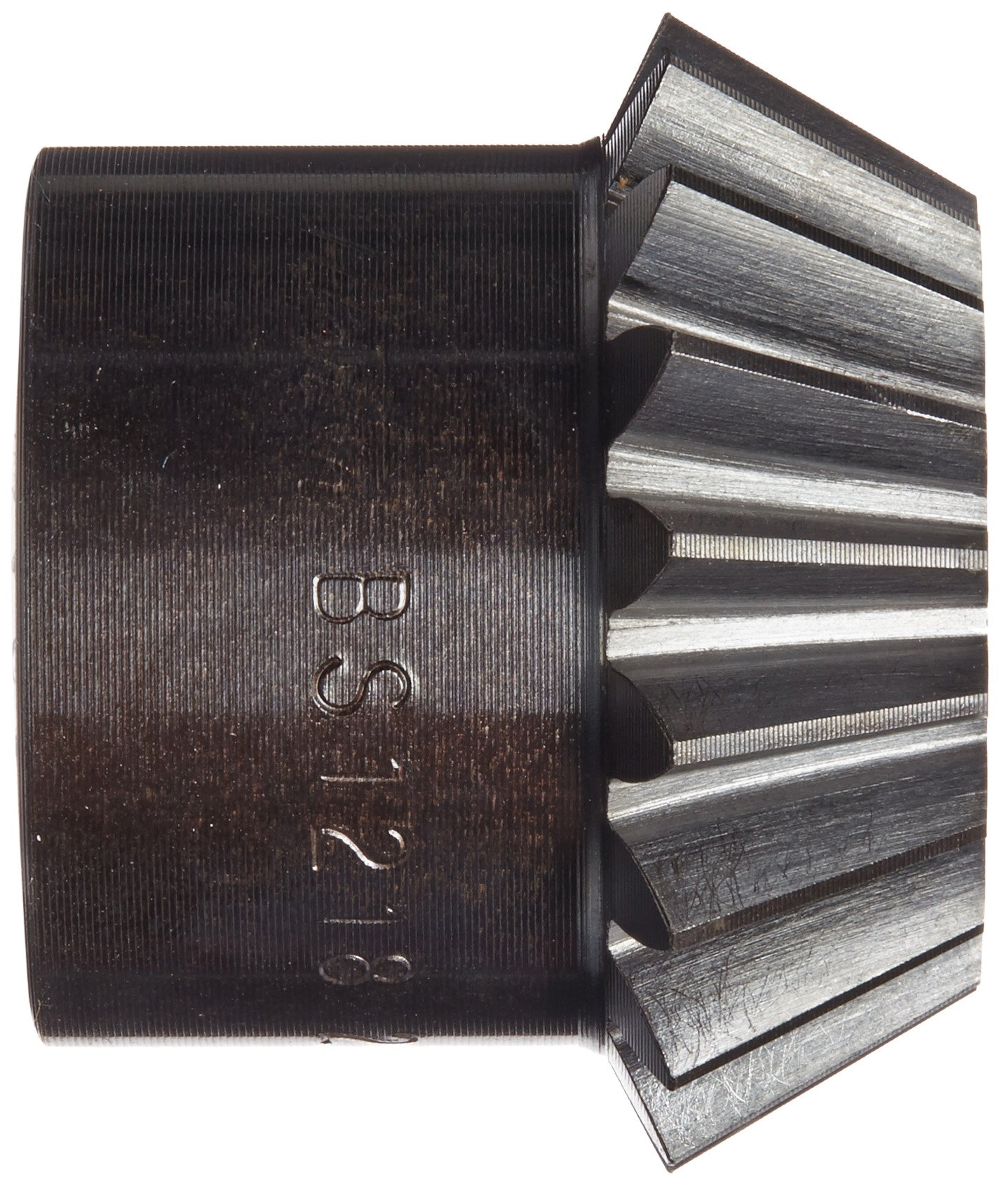 Martin BS1218-2 Bevel Gear, 20° Pressure Angle, High Carbon Steel, Inch, 0.530