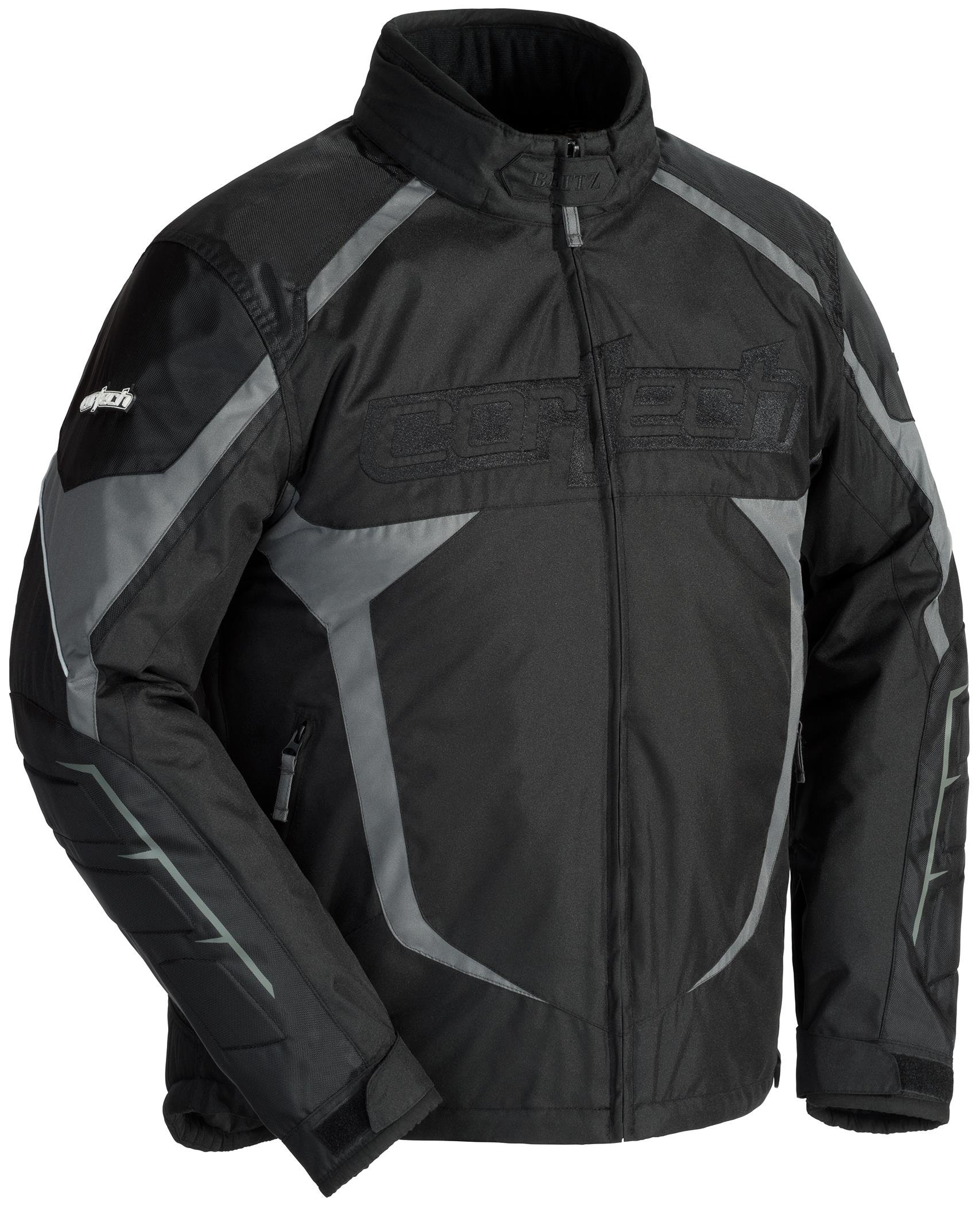 Cortech Blitz 3.0 Adult Mesh Snowboard Snowmobile Jacket - Black - Large
