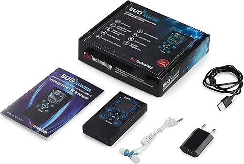 Miniatura 4 de Detector de insectos antiespía | Detector de señal RF profesional | Barredora de insectos espía de alta sensibilidad | Busca rastreador GPS,