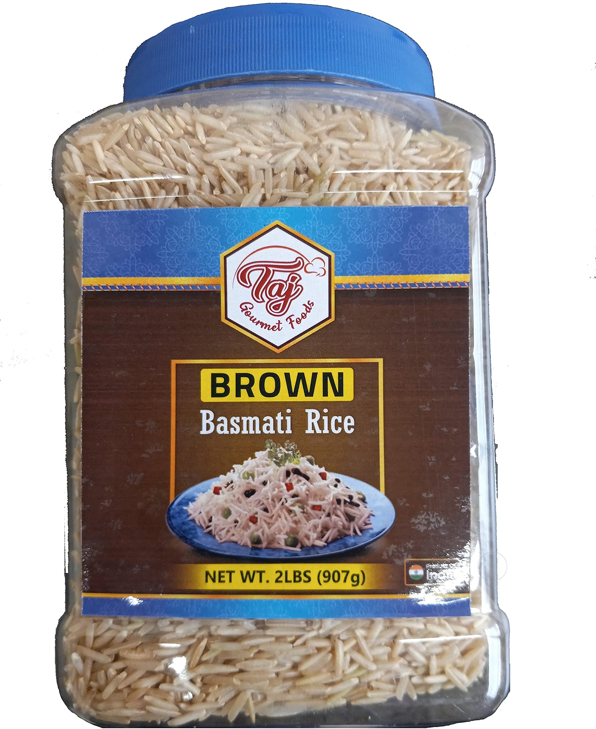 Amazon.com : Bombay Market Basmati Brown Rice - 4 Pound Bag : Grocery ...