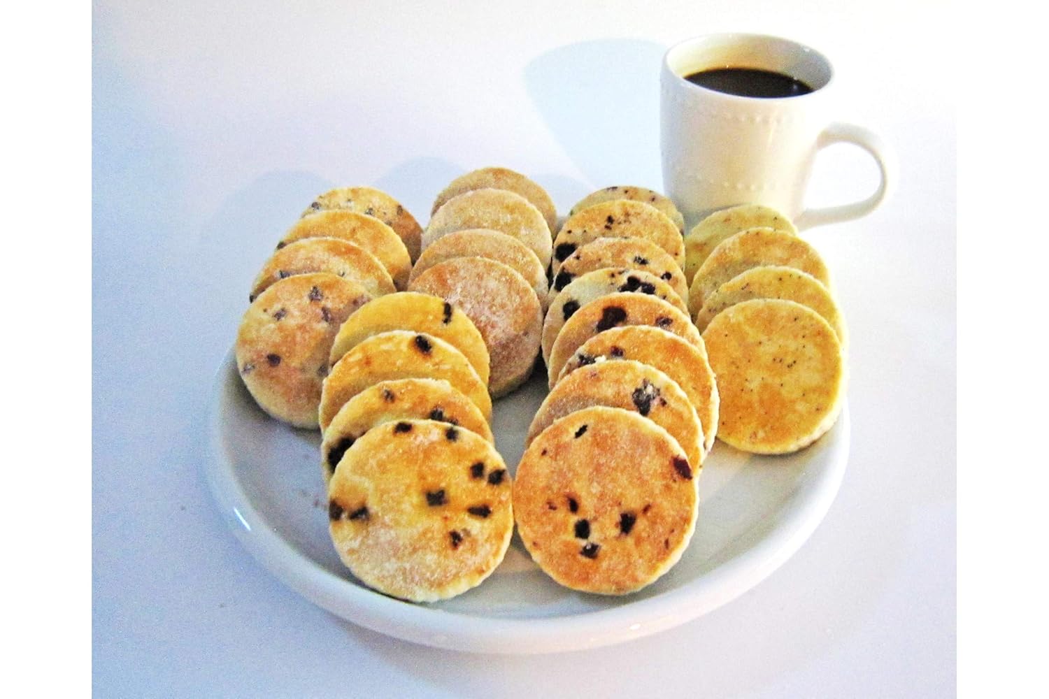 Welsh Baker Welsh Cakes - 6 Flavor Variety Box - 24 Cakes