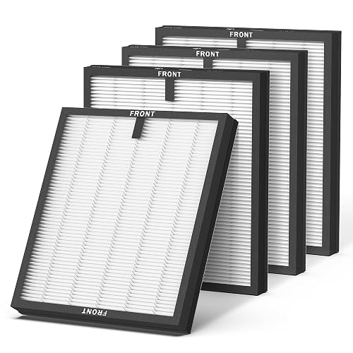 CHIVALZ HY4866 True HEPA Replacement Filters 4 Pack
