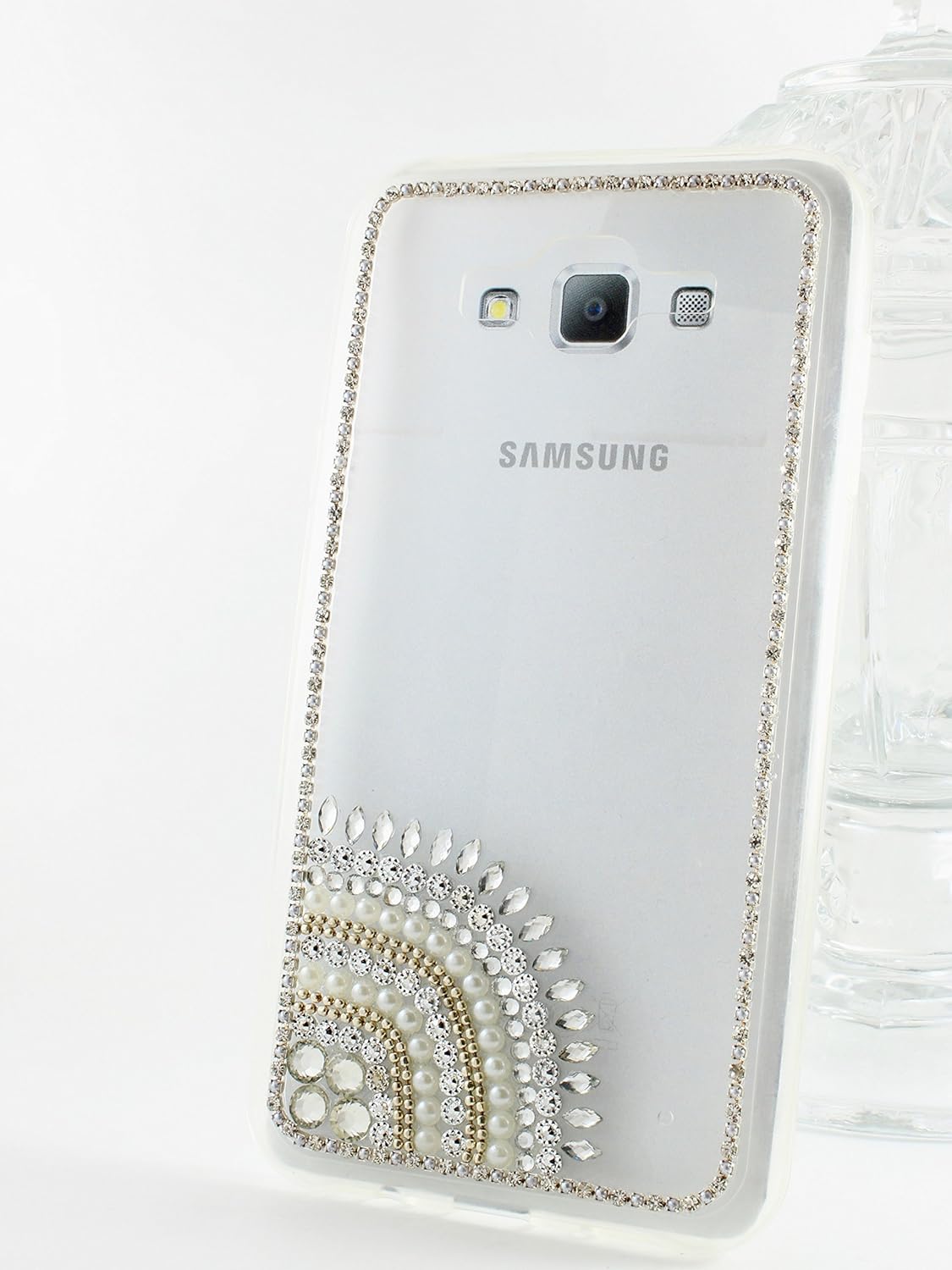 Kiintymys Handmade Golden Silver Designer Big Corner Elegance Back