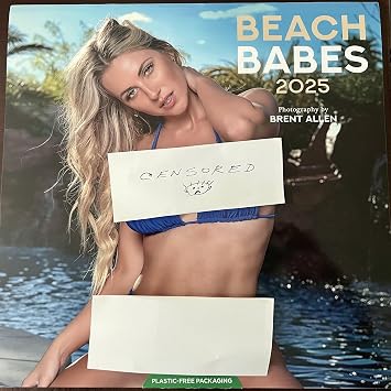 Beach Babes Wall Calendar 2025