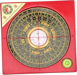 Abaodam Enfeites De Bússola Decoração De Mesa Rústica Acampamento Multiferramenta Decoração De Mesa Feng Shui Chinês Feng Shui Modelo De Bússola Multiferramentas Cobre Feng Shui Adornar