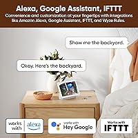 Vista 12 de WYZE Cam v4 (Modelo más reciente), Cámara de seguridad AI de 2.5K, Cámaras para interiores y exteriores para seguridad del hogar, Monitor para bebés