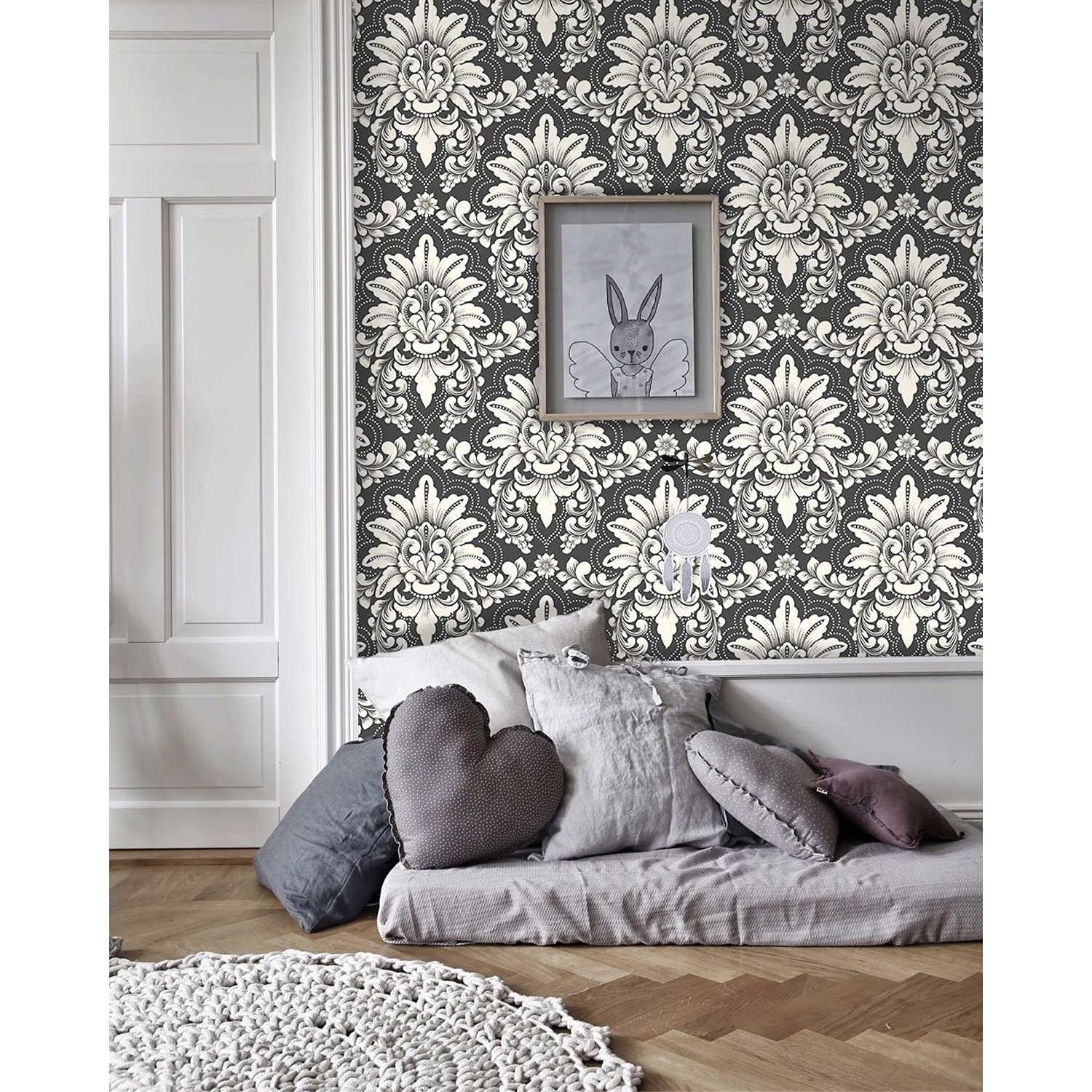 Papier peint adhésif meuble salon chambre sticker mural 208x146 cm décoration