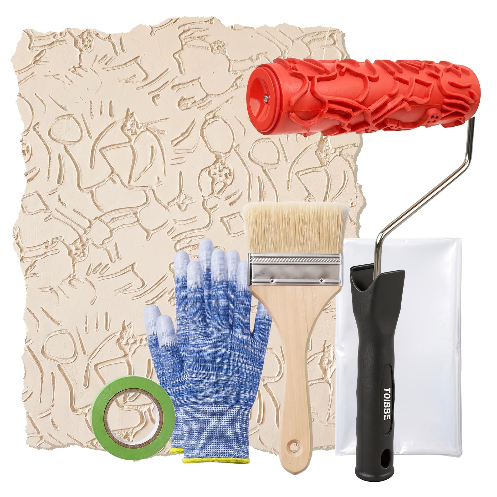 Texture Paint Roller - Create Stunning Wall Patterns -11