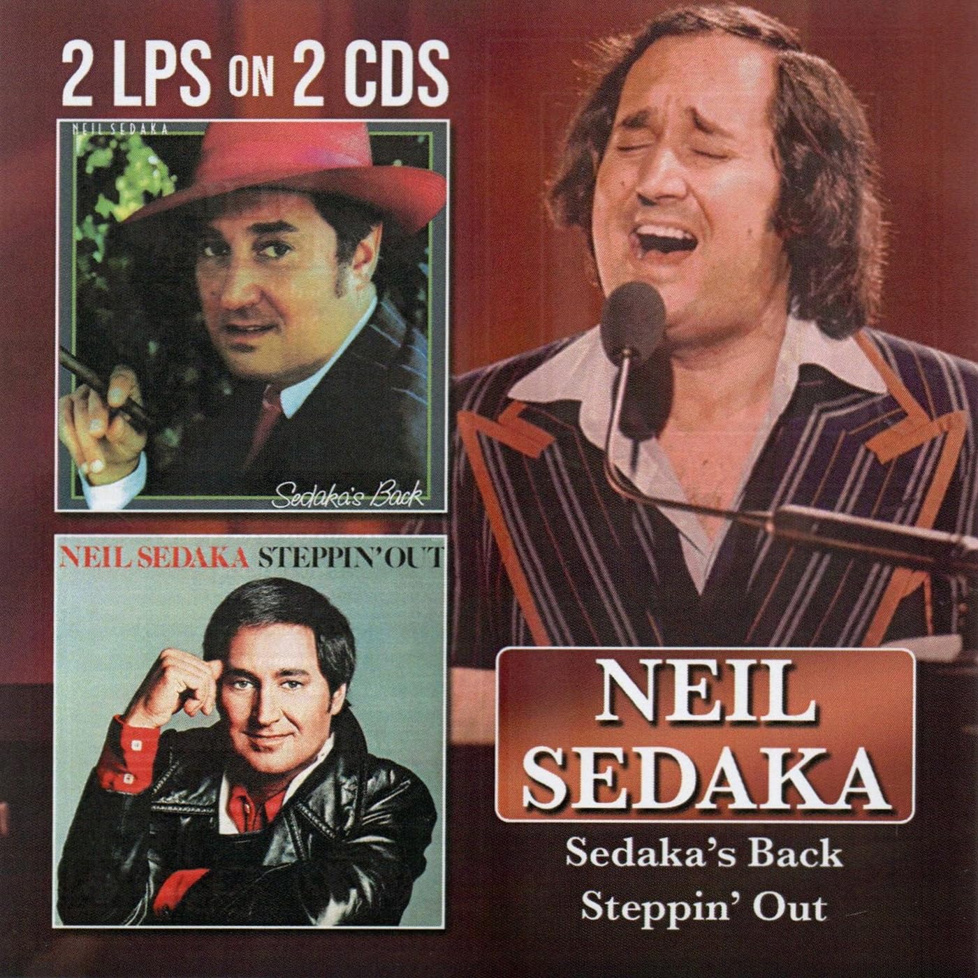 Photo 1 of 2 LPs on 2 CDs (Sedaka's Back / Steppin' Out (2 CD)