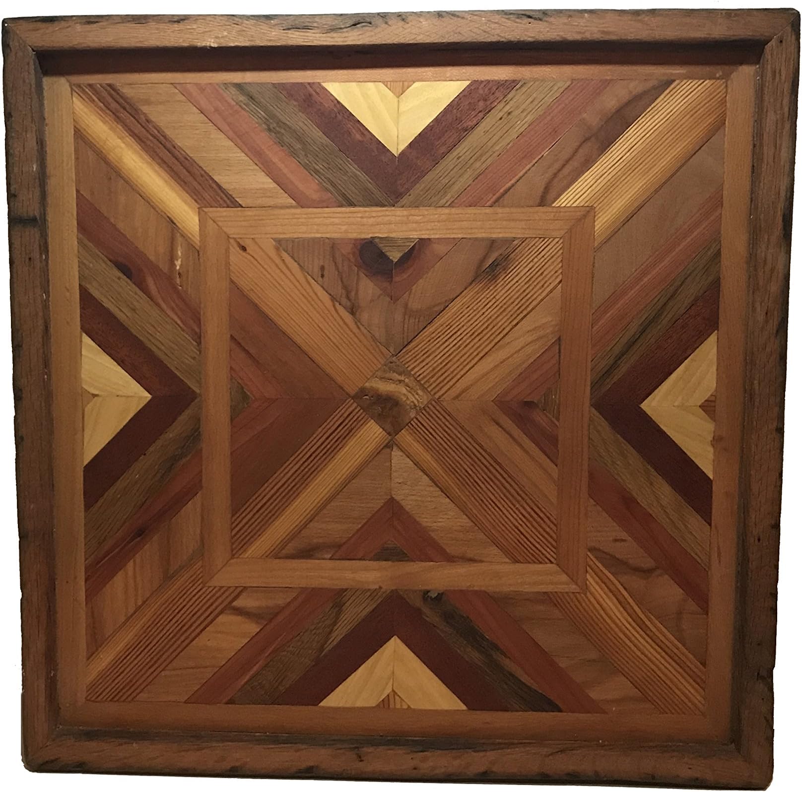 Wall Art made from Reclaimed Barnwood/Wood Wall Art/Pattern Art/Wood Art/Patterned Wall Art