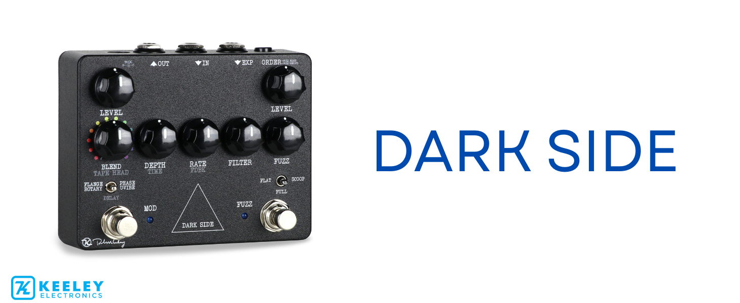 Amazon.com: Keeley Dark Side Fuzz Mod Workstation Pedal, Black