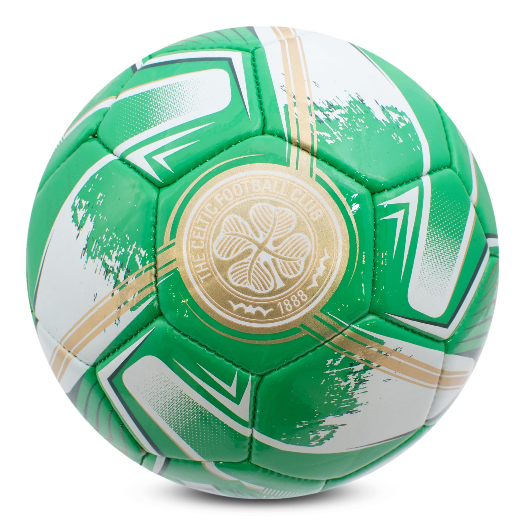 Hy-Pro Officially Licensed Celtic F.C. Football – Size 1, Turbine Design, Celtic Merchandise, The Bhoys, Training, Match, Collectible For Kids and Adults