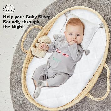 Bassinet Mattress Pad Cover for ANGELBLISS 3 in 1 Baby Bedside Bassinet