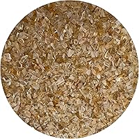 Vista 73 de GAF TREASURES Chips de piedras preciosas semidoradas de 0.5 libras, con diseño de ojo de tigre dorado, mini cristales triturados con ojo de tigre