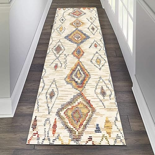 Alfombra de pasillo moderna y lavable alfombra larga para pasillo cocina dormitorio sala de estar balcón paso antideslizante 472 x 1772in tamaño 2