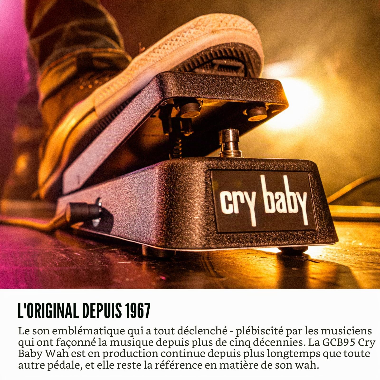 Jim Dunlop Cry Baby Wah-Wah Pédale